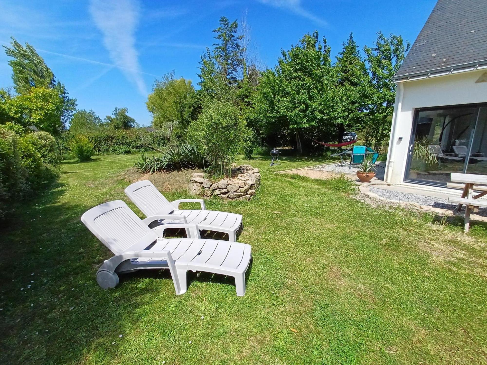 Maison De Vacances 4 Pers Avec Jardin Privatif A 1Km Plage Lines Et 300M De La Mer De Gavres - Ar Pil Jadur Plouhinec  المظهر الخارجي الصورة